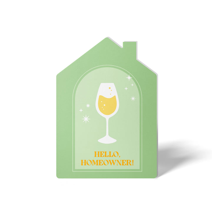 Set of Hello, Homeowner! | Greeting Cards | Envelopes Included | 61-GC002-AB Greeting Card Market Dwellings LIGHT OLIVE