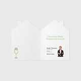 Hello, Homeowner! | Real Estate & Mortgage Greeting Cards with Envelopes Greeting Card Market Dwellings