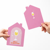 Hello, Homeowner! | Real Estate & Mortgage Greeting Cards with Envelopes Greeting Card Market Dwellings