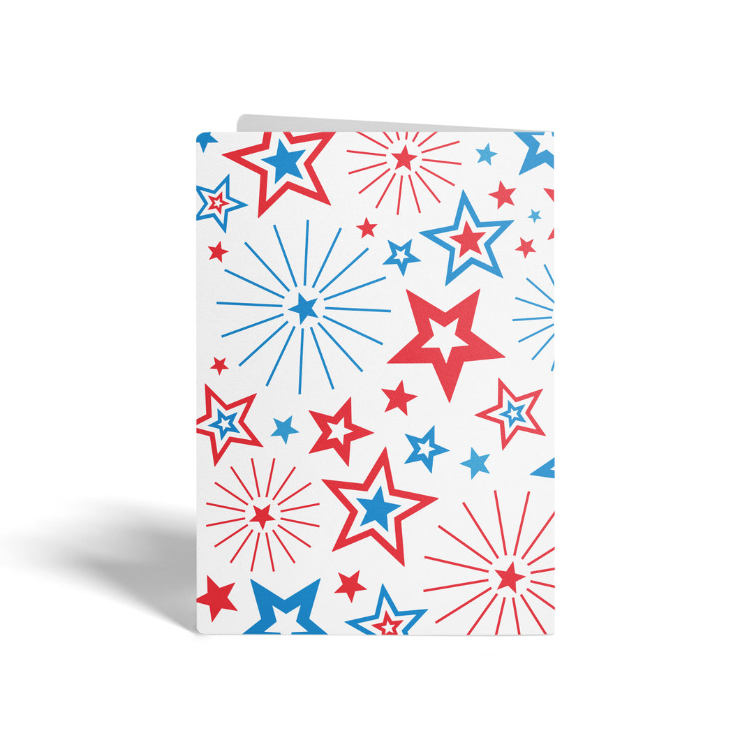 Set of Thanking My Lucky Stars For Clients Like You | 4th Of July Greeting Cards | Envelopes Included | 62-GC001 Greeting Card Market Dwellings