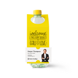 Welcome, Take a Look Around and Fall in Love | Open House Bottle Hang Tags Bottle Tag Market Dwellings LEMON 10