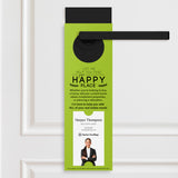 Let Me Help You Find Your Happy Place | Door Hangers Door Hanger Market Dwellings