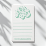 Customizable Make It Happen Notepads Notepad Market Dwellings