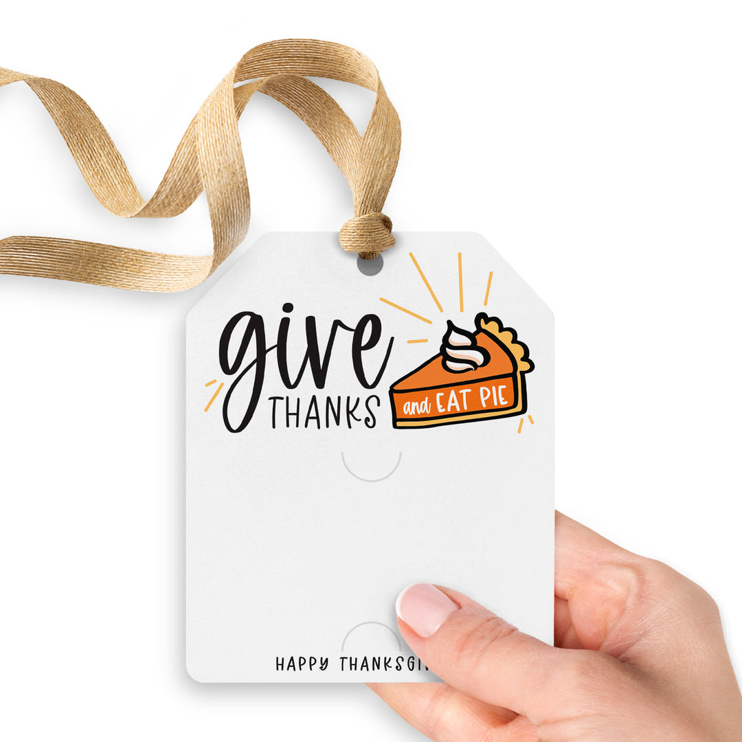 Give Thanks and Eat Pie | Gift Tags Gift Tag Market Dwellings