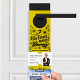 The Real Estate Market Is Blooming! | Door Hangers Season Door Hanger Market Dwellings