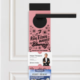 The Real Estate Market Is Blooming! | Door Hangers Season Door Hanger Market Dwellings