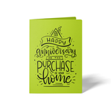 Happy Anniversary on the Purchase of Your Home | Real Estate & Mortgage Greeting Cards with Envelopes | Real Estate & Mortgage Greeting Cards with Envelopes Greeting Card Market Dwellings