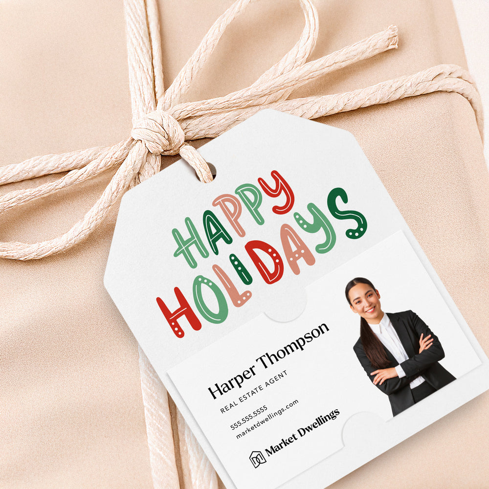 Happy Holidays | Gift Tags Gift Tag Market Dwellings