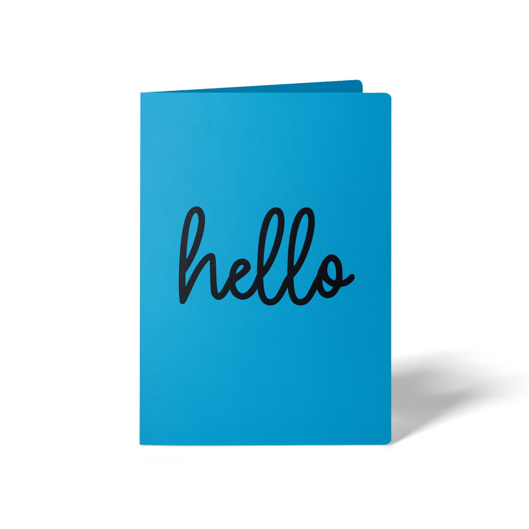 Set of Hello Greeting Cards | Envelopes Included Greeting Card Market Dwellings ARCTIC