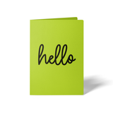 Hello | Greeting Cards with Envelopes Greeting Card Market Dwellings