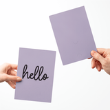 Hello | Greeting Cards with Envelopes Greeting Card Market Dwellings