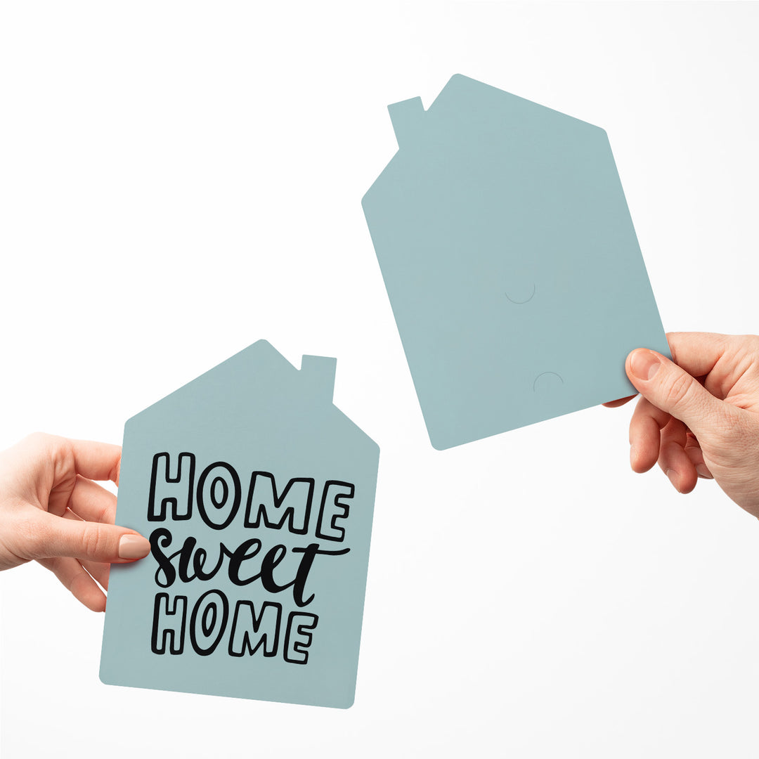 Set of "Home Sweet Home" Greeting Cards | Envelopes Included | 9-GC002