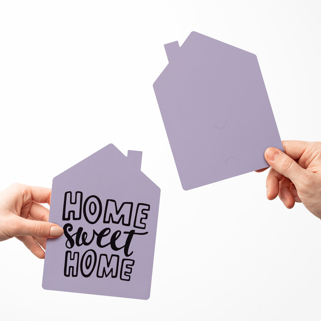 Set of "Home Sweet Home" Greeting Cards | Envelopes Included | 9-GC002