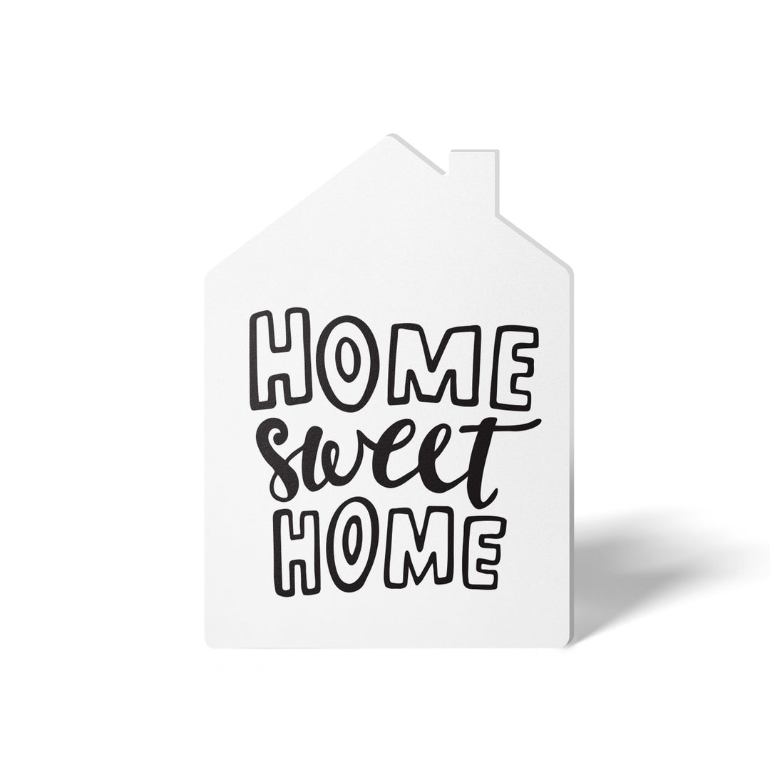 Set of "Home Sweet Home" Greeting Cards | Envelopes Included | 9-GC002 Greeting Card Market Dwellings WHITE