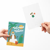 Warmest Wishes | Real Estate Greeting Cards with Envelopes Greeting Card Market Dwellings