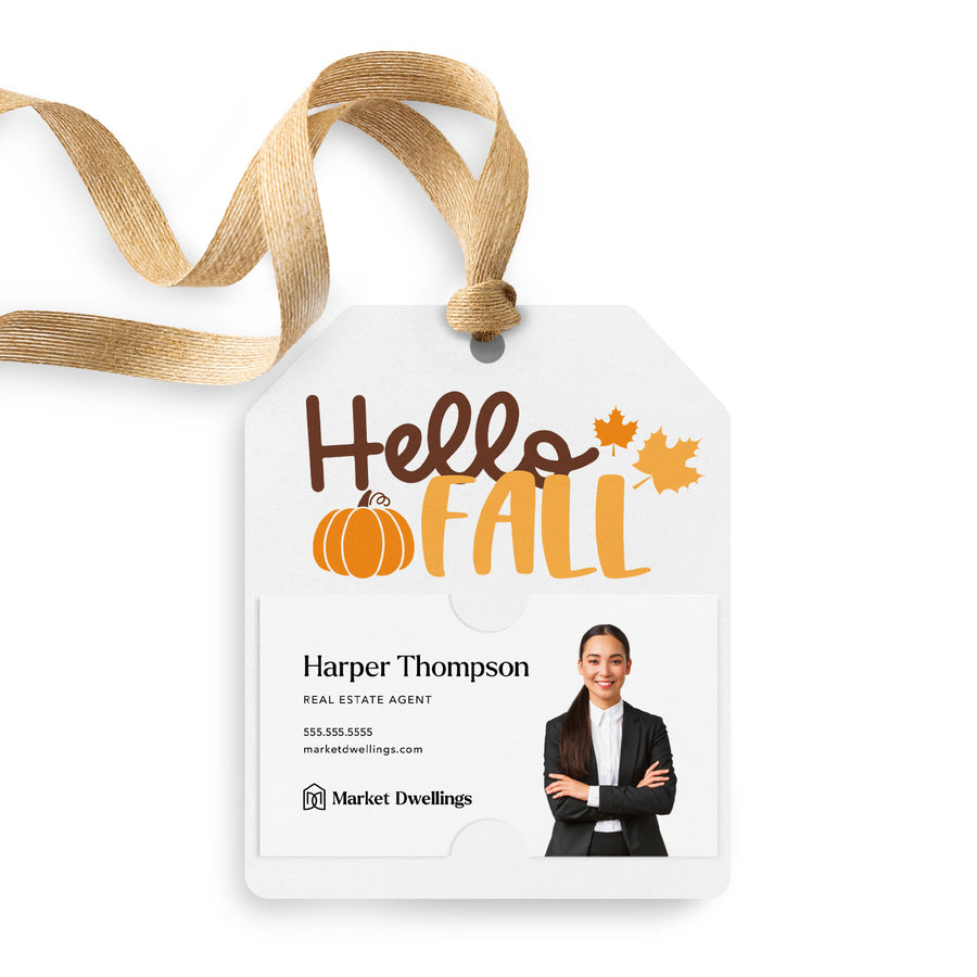 Hello Fall | Gift Tags Gift Tag Market Dwellings