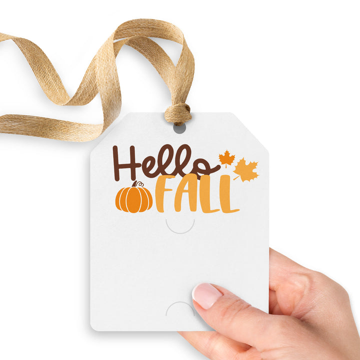 Hello Fall | Gift Tags Gift Tag Market Dwellings