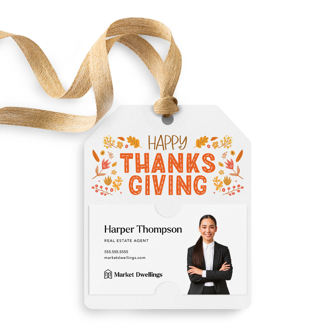 Happy Thanksgiving | Gift Tags Gift Tag Market Dwellings