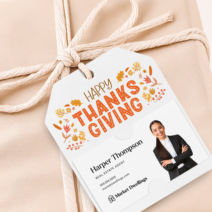 Happy Thanksgiving | Gift Tags Gift Tag Market Dwellings