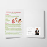 Whisking you the Sweetest Holiday | Real Estate Greeting Cards with Envelopes Greeting Card Market Dwellings