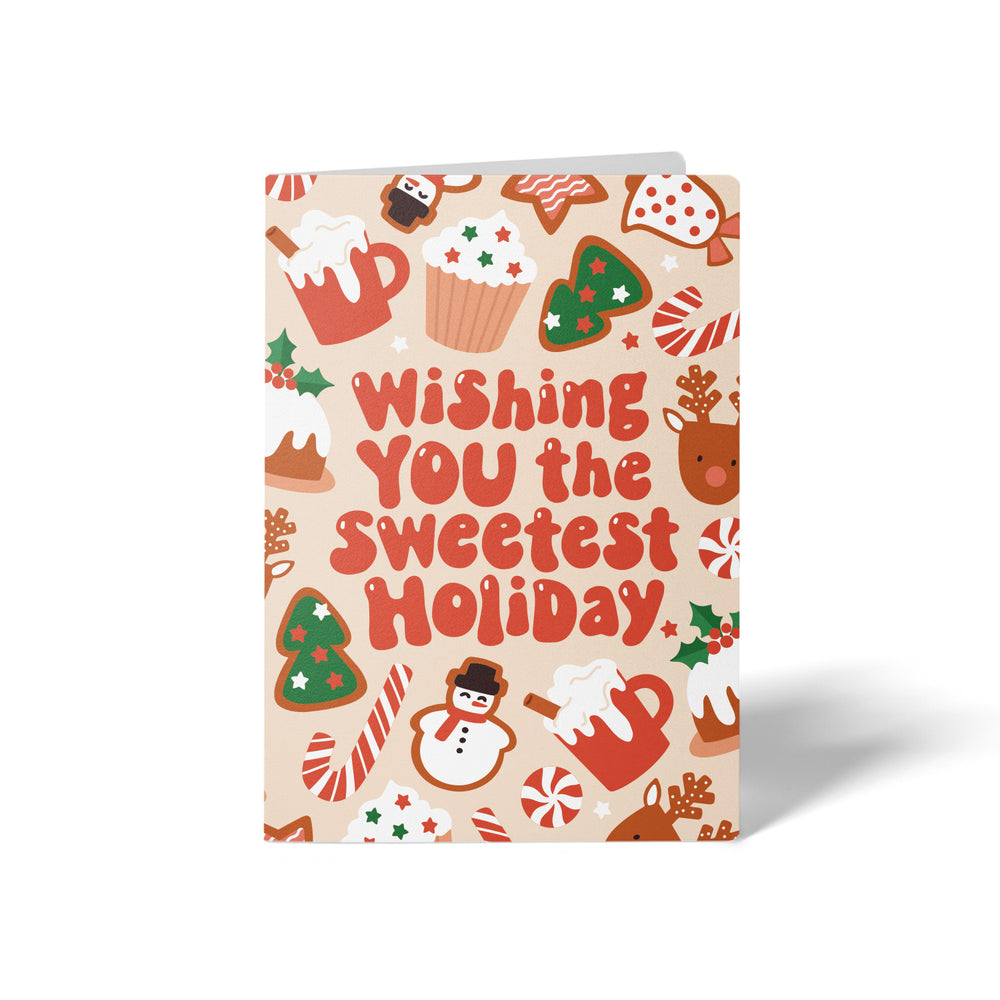 Wishing you the Sweetest Holiday | Real Estate Greeting Cards with Envelopes Greeting Card Market Dwellings