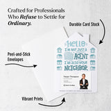 Hello I'm Not Just a Real Estate Agent I'm Your Neighbor | Real Estate Mailers with Envelopes Mailer Market Dwellings