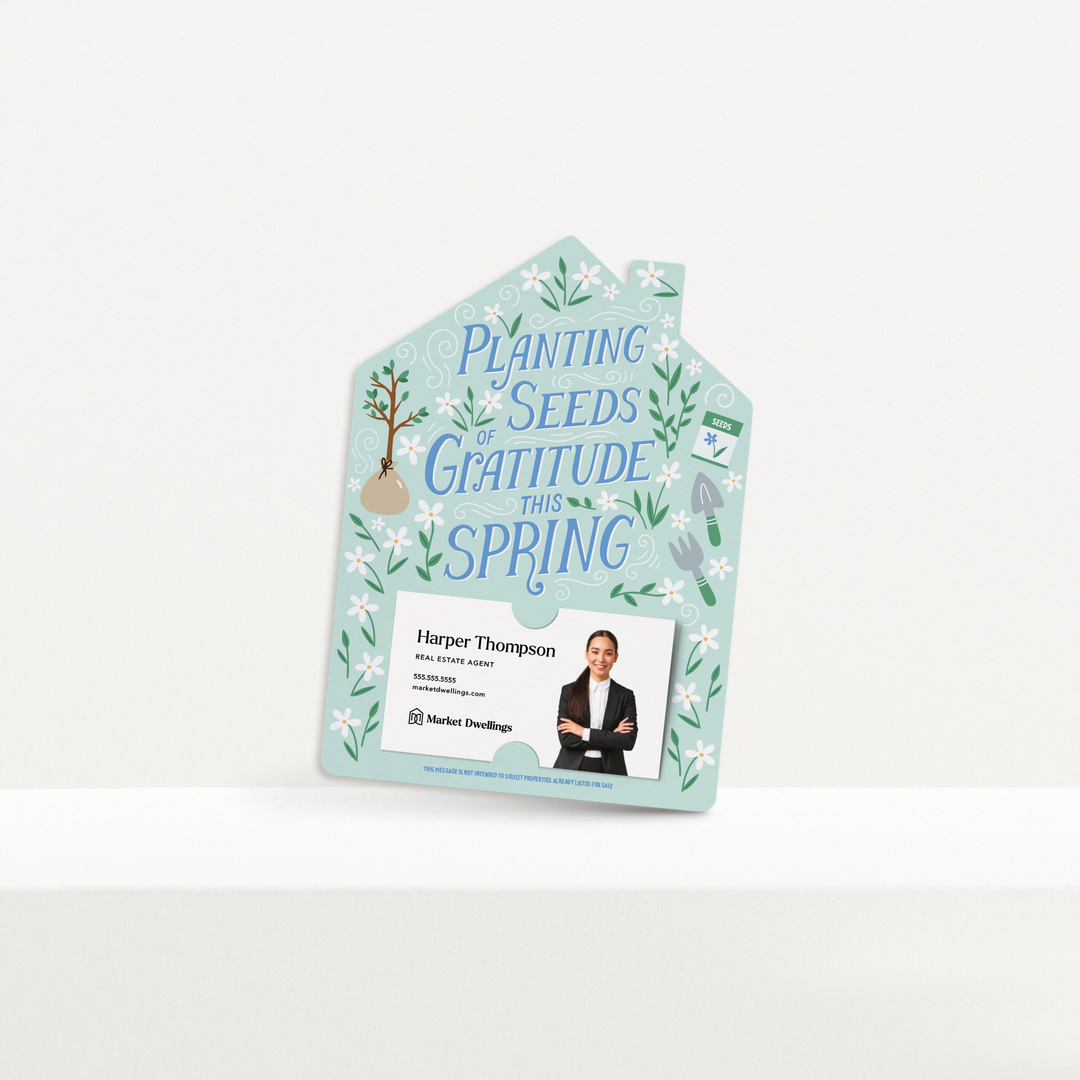 Set of Planting Seeds Of Gratitude This Spring | Spring Mailers | Envelopes Included | M258-M001 Mailer Market Dwellings   