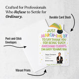 Just March-Ing By To Say Thank You For Being Such Awesome Clients. I'm Lucky To Have You! | St. Patrick's Day | Mailers with Envelopes Mailer Market Dwellings