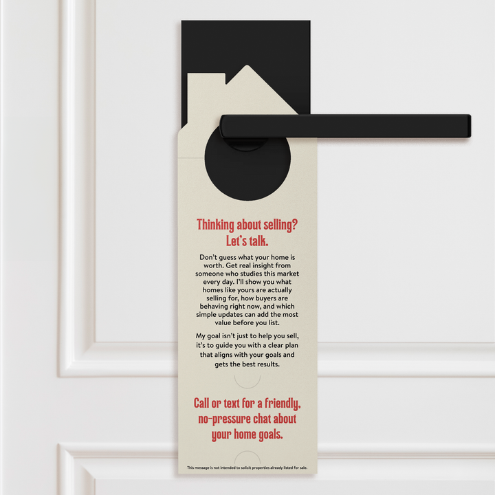 The Housing Market is Hot and Inventory is Low | Door Hangers Door Hanger Market Dwellings