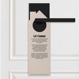 Just Sold Your Neighbor's House Door Hangers Door Hanger Market Dwellings
