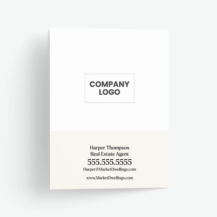 Listing Presentation Folders for Real Estate Agents Folders Market Dwellings