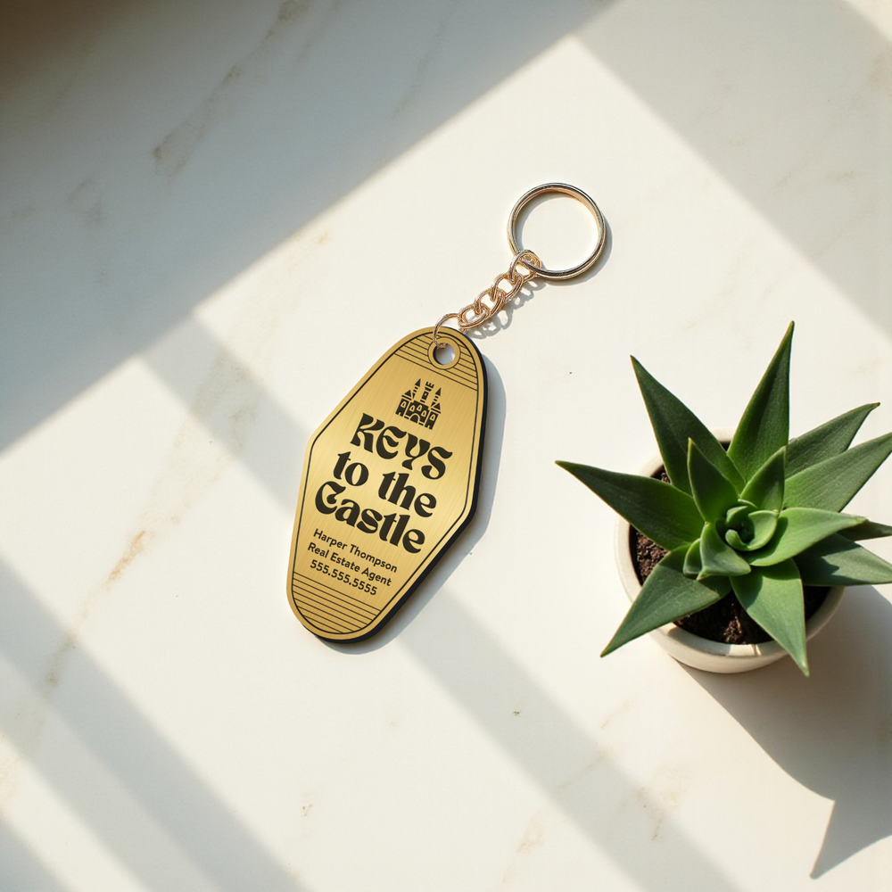 Customizable Keys To The Castle Keychains Keychain Market Dwellings