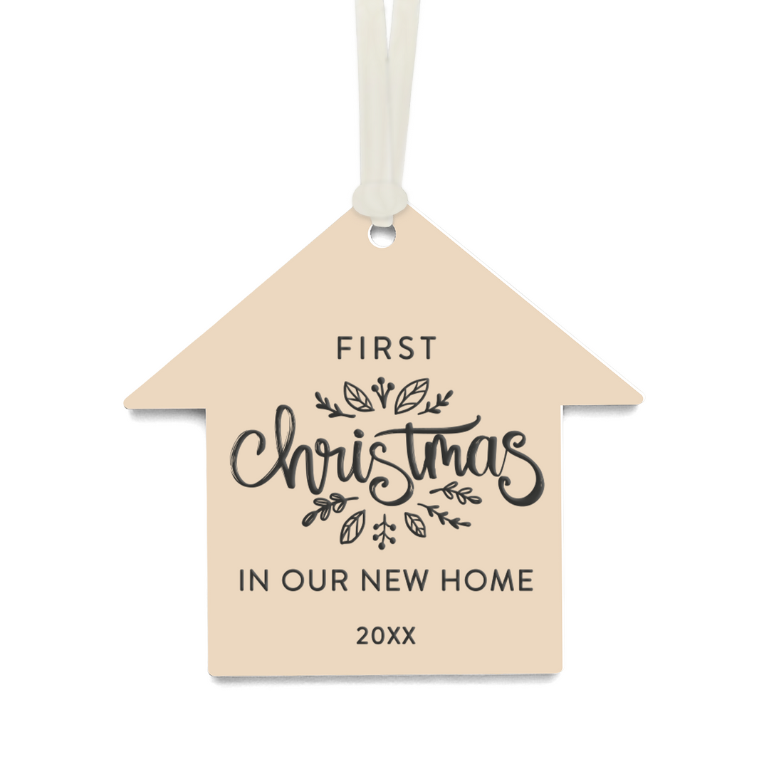 Customizable | First Christmas In Our New Home Ornament