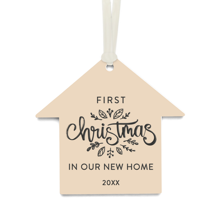 Customizable | First Christmas In Our New Home Ornament