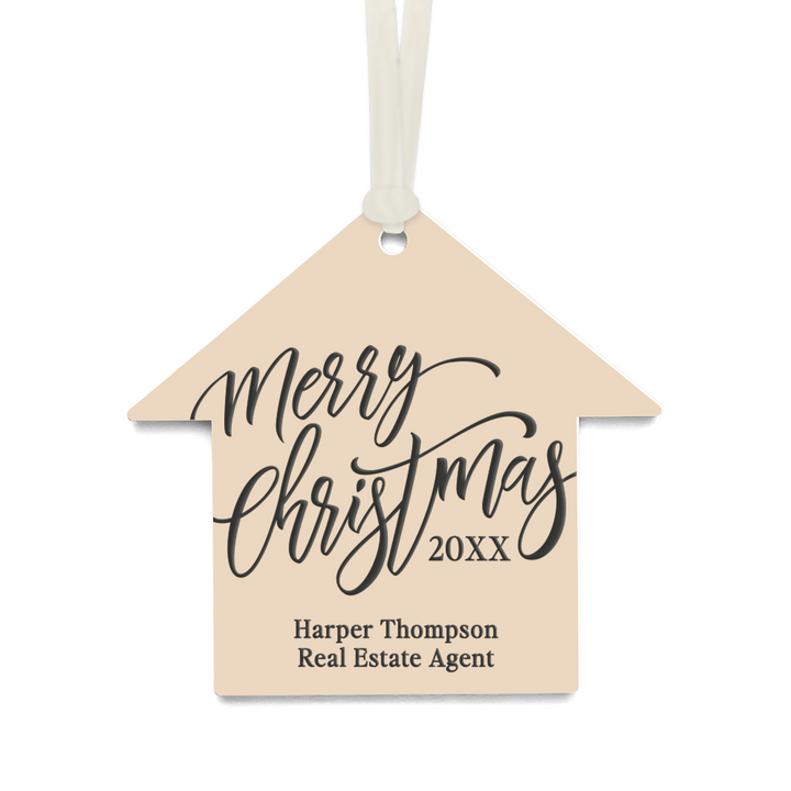 Customizable | Merry Christmas Ornament