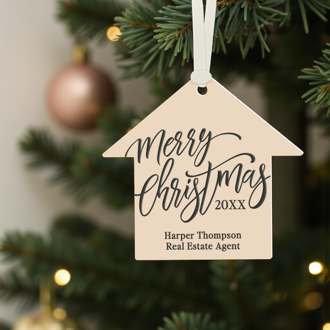 Customizable | Merry Christmas Ornament