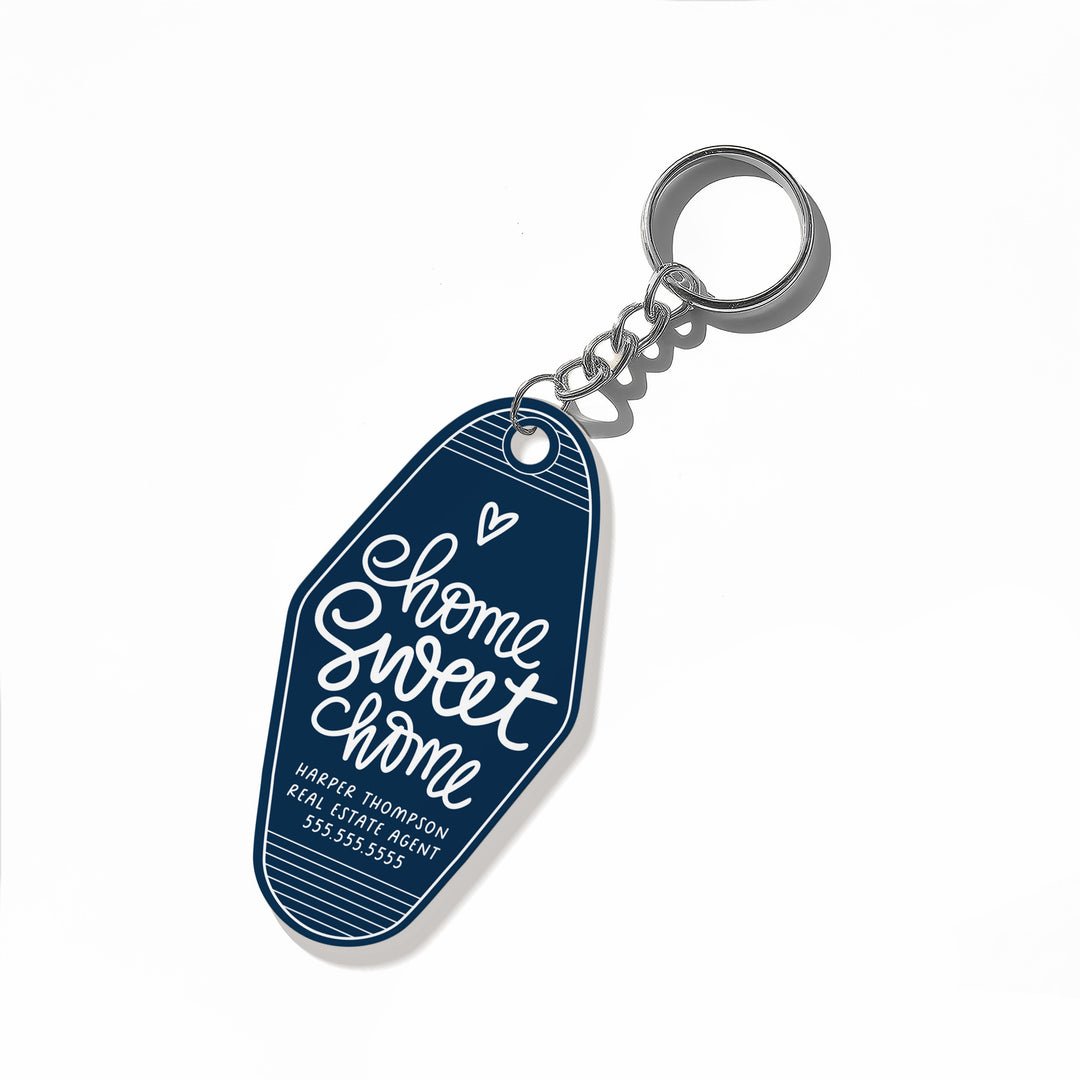 Customizable Home Sweet Home Keychains