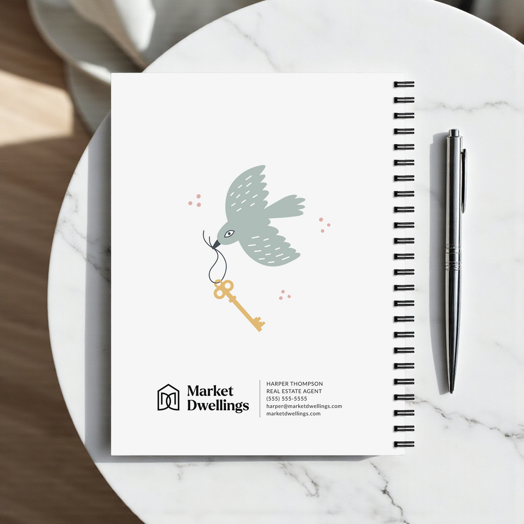 Customizable | Homebuyer Journals | N2-N001 Home Buyer Journal Market Dwellings