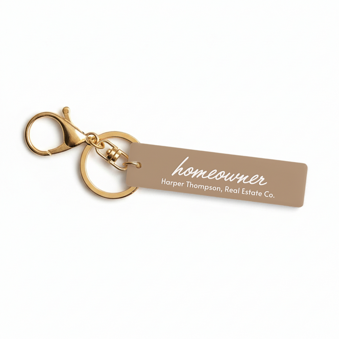 Customizable Homeowner Keychains