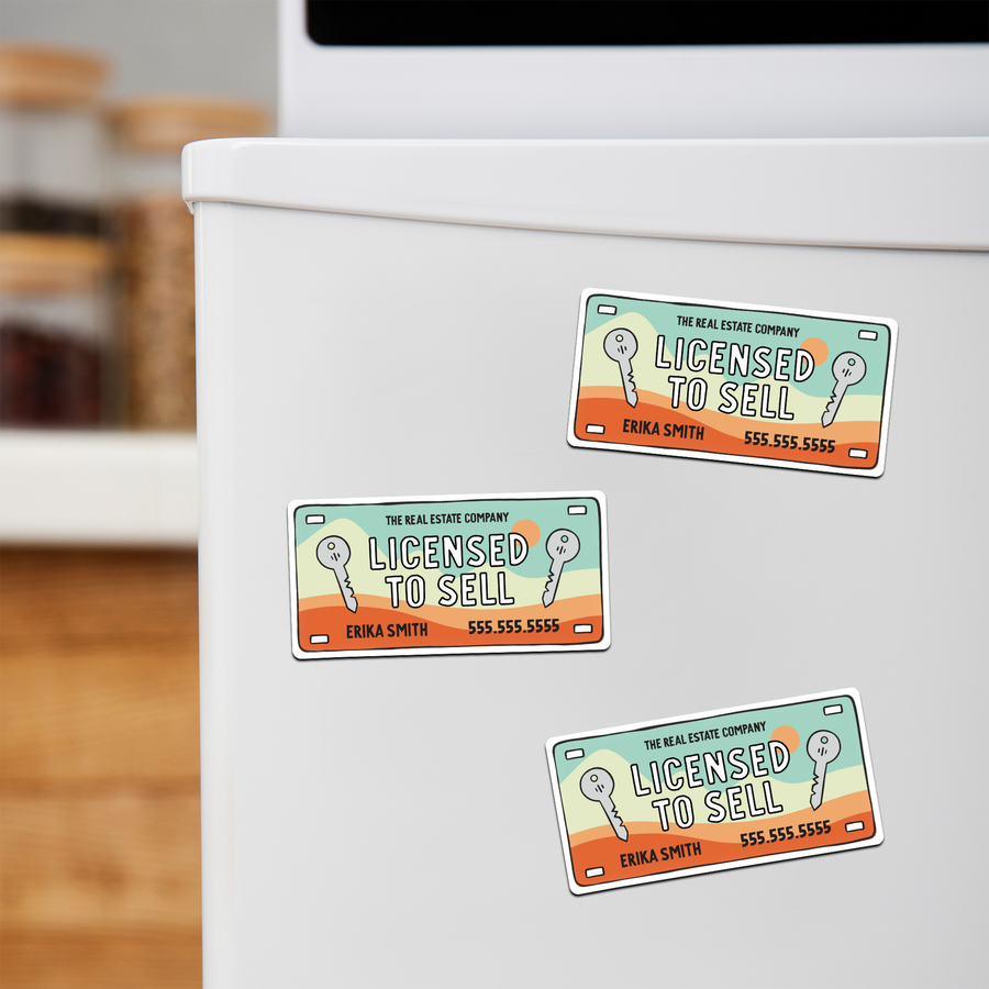 Customizable | Licensed to Sell Refrigerator Magnets | DSM-19 Magnet Market Dwellings   