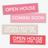 Customizable Real Estate Sign Rider Sign Rider Market Dwellings