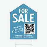 For Sale QR Code Real Estate Yard Sign Yard Sign Market Dwellings