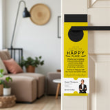 Let Me Help You Find Your Happy Place | Door Hangers Door Hanger Market Dwellings