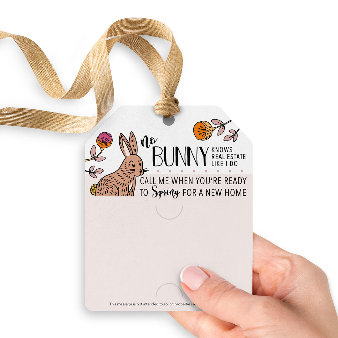 No Bunny Knows Real Estate Like I Do | Gift Tags Gift Tag Market Dwellings