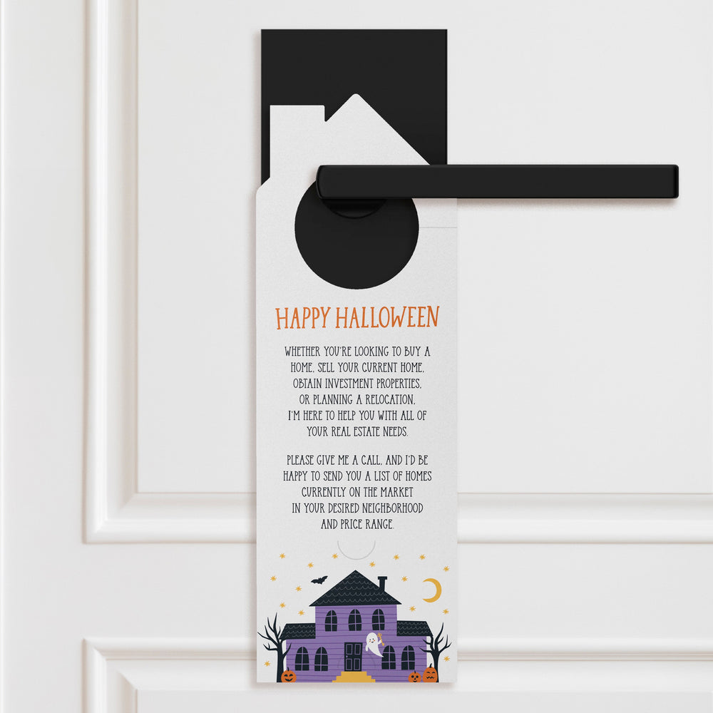 Hunting For a New House? I've Got the Spoo-Key! Door Hangers Door Hanger Market Dwellings