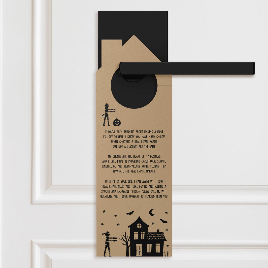 This Halloween, You Should Go As A Homebuyer Door Hangers Door Hanger Market Dwellings