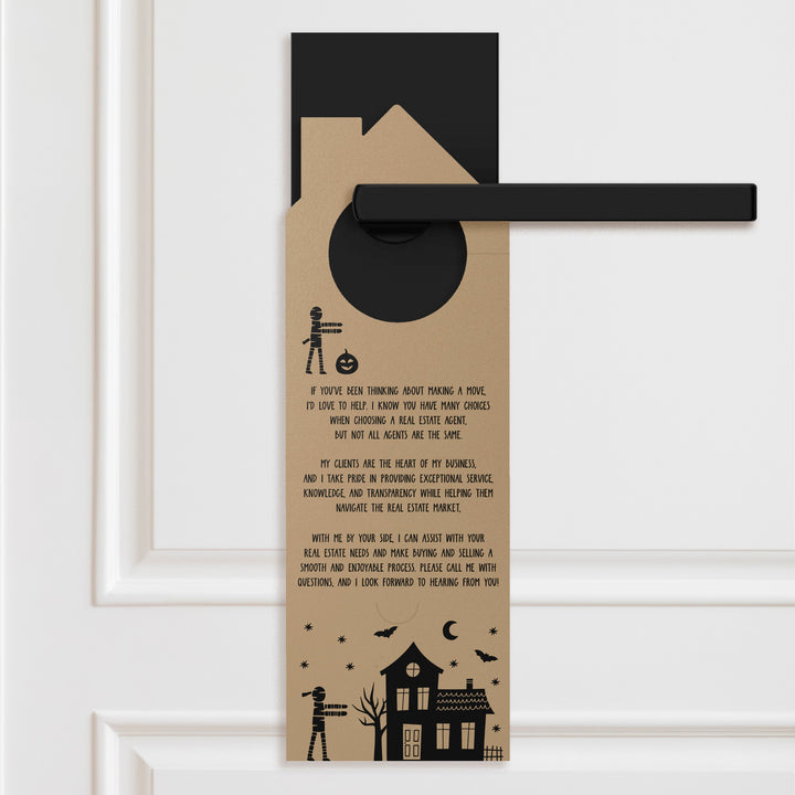 This Halloween, You Should Go As A Homebuyer Door Hangers Door Hanger Market Dwellings