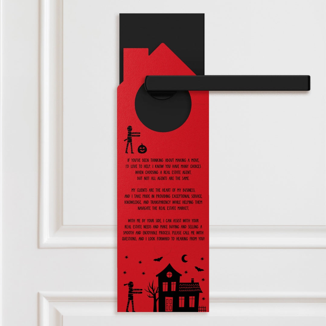 This Halloween, You Should Go As A Homebuyer Door Hangers Door Hanger Market Dwellings