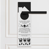 Let Me Help You Find A New Home To Hang Your Stockings Door Hangers Holiday Door Hanger Market Dwellings