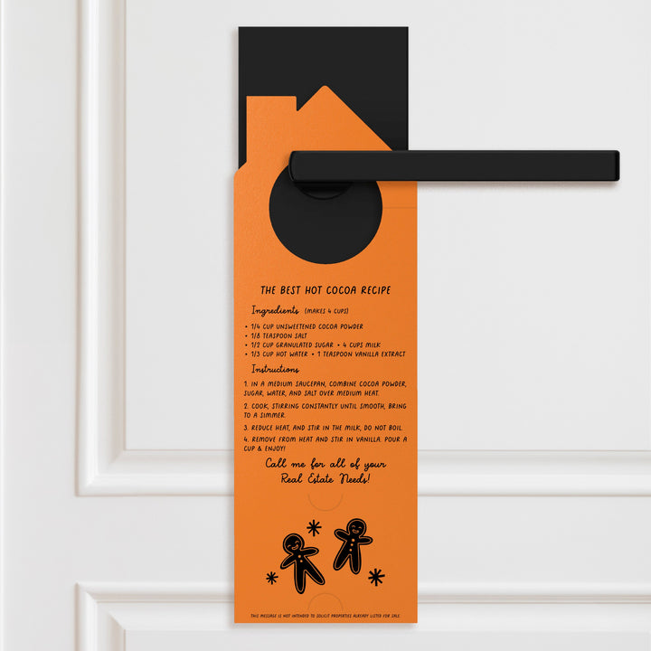 Keep Warm and Drink Cocoa Door Hangers Door Hanger Market Dwellings